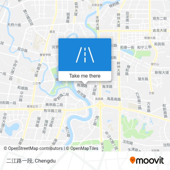 二江路一段 map