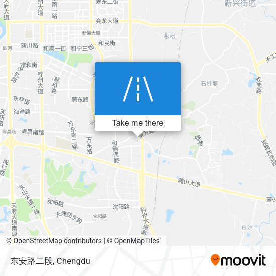 东安路二段 map