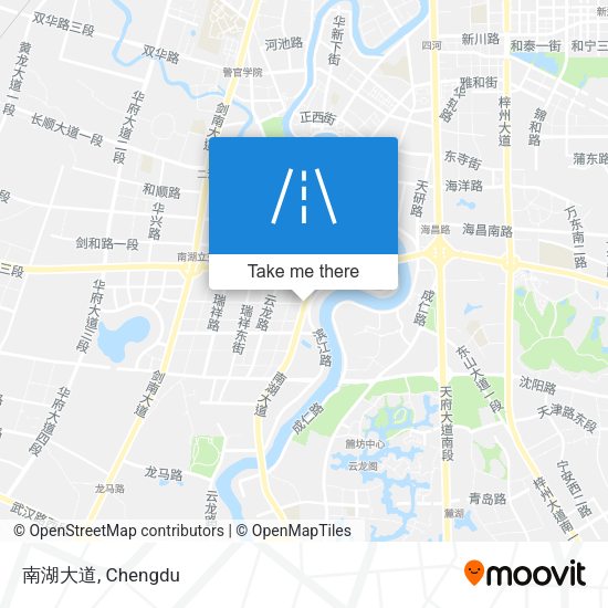 南湖大道 map