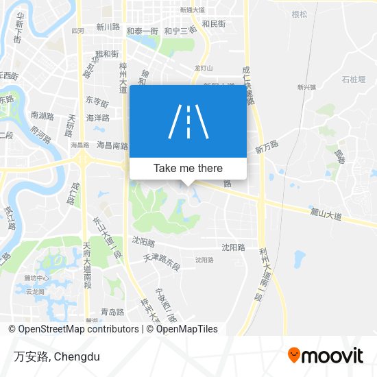 万安路 map