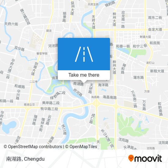 南湖路 map
