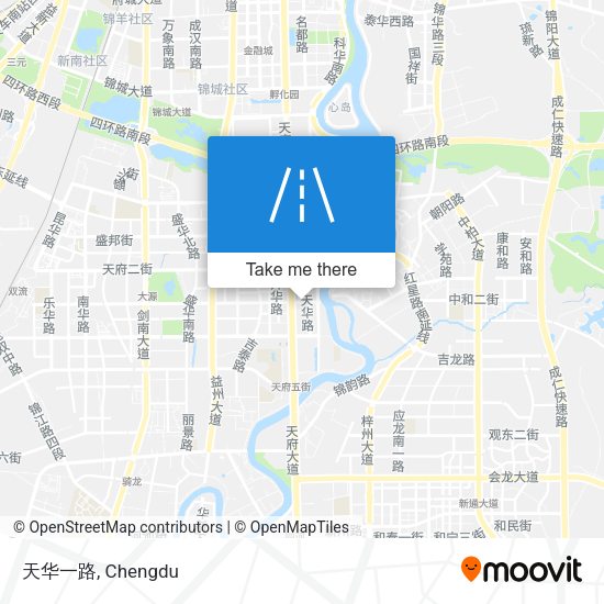 天华一路 map