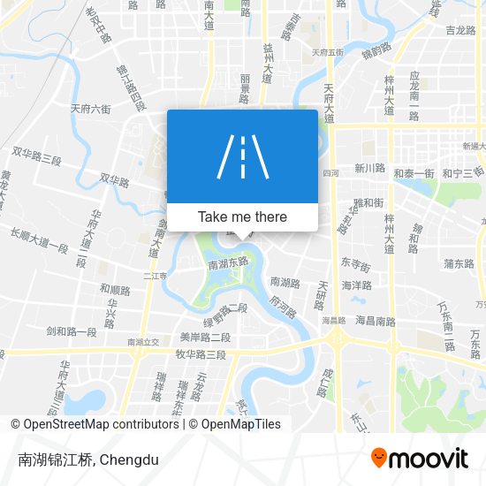 南湖锦江桥 map