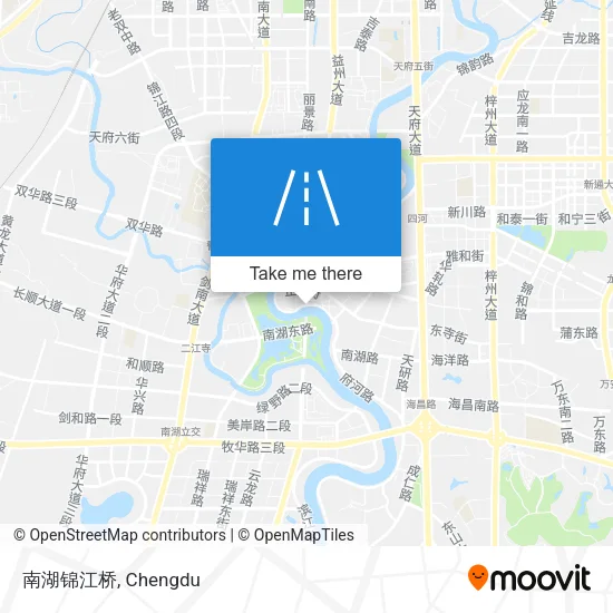 南湖锦江桥 map