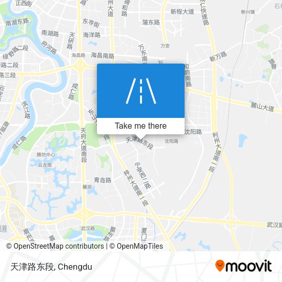 天津路东段 map