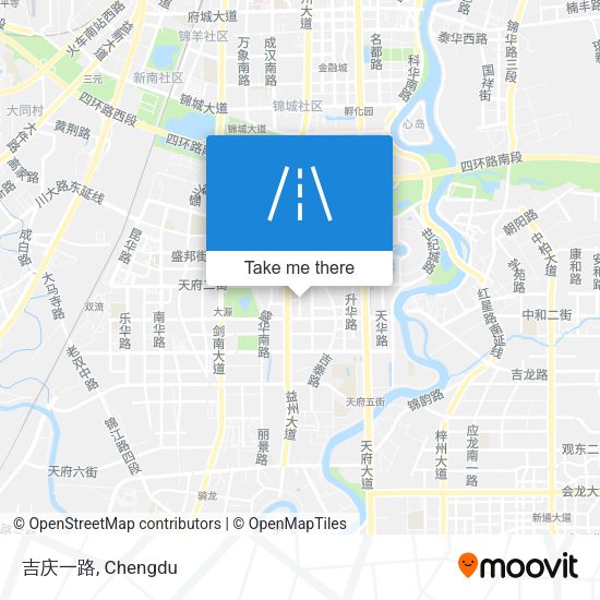 吉庆一路 map