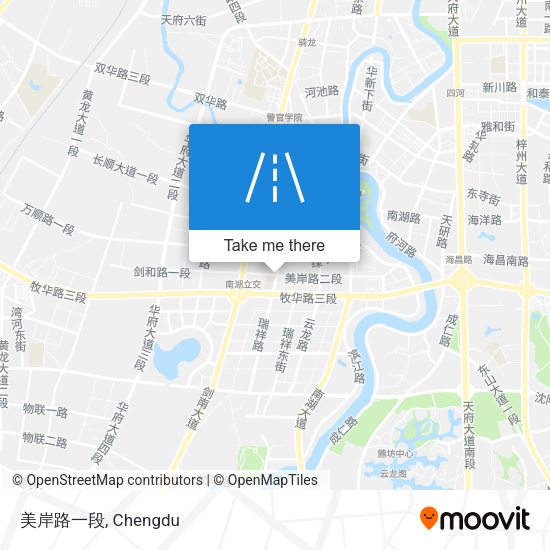 美岸路一段 map