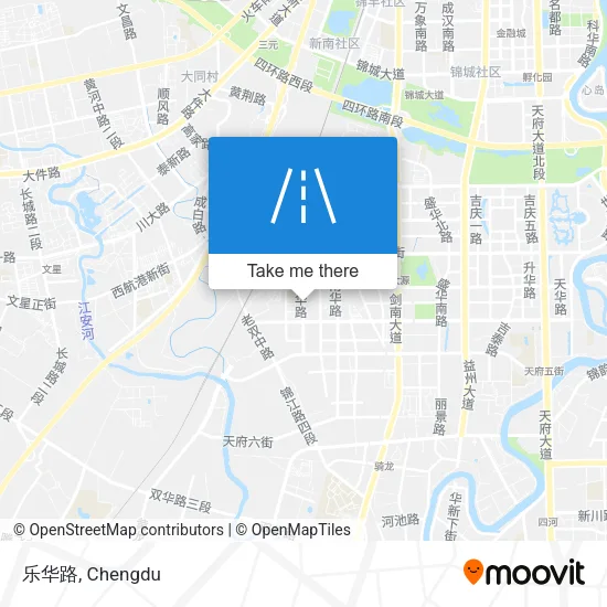 乐华路 map