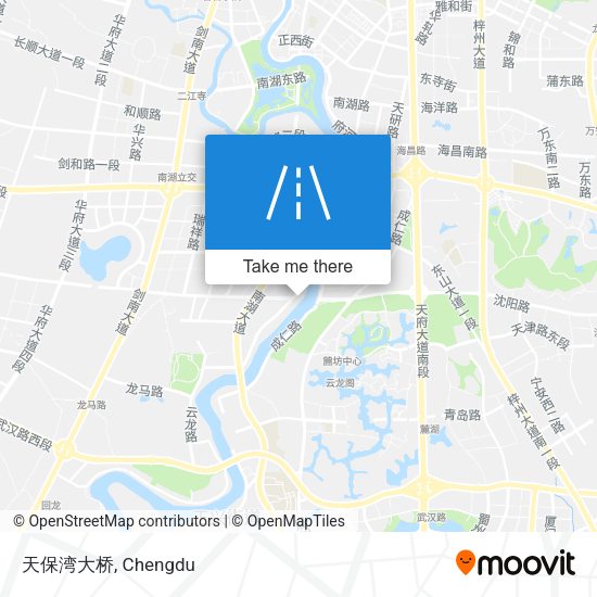 天保湾大桥 map