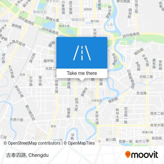 吉泰四路 map