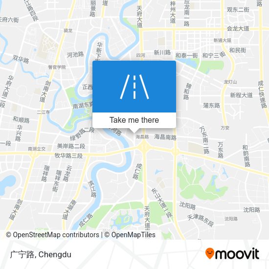 广宁路 map