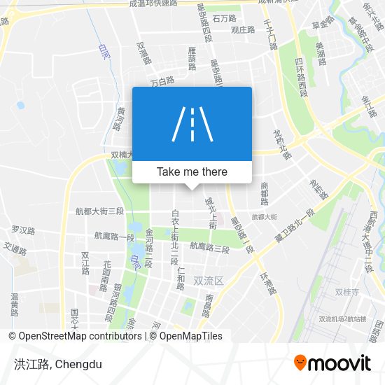 洪江路 map