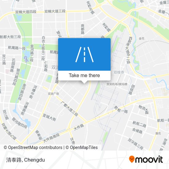 清泰路 map