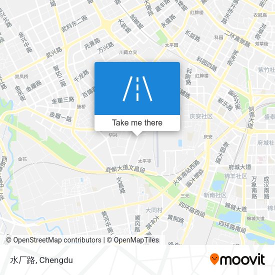 水厂路 map