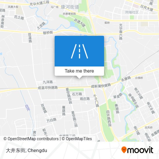 大井东街 map