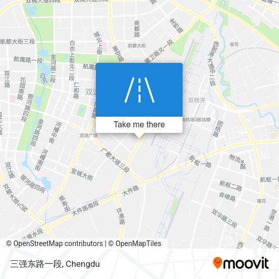 三强东路一段 map