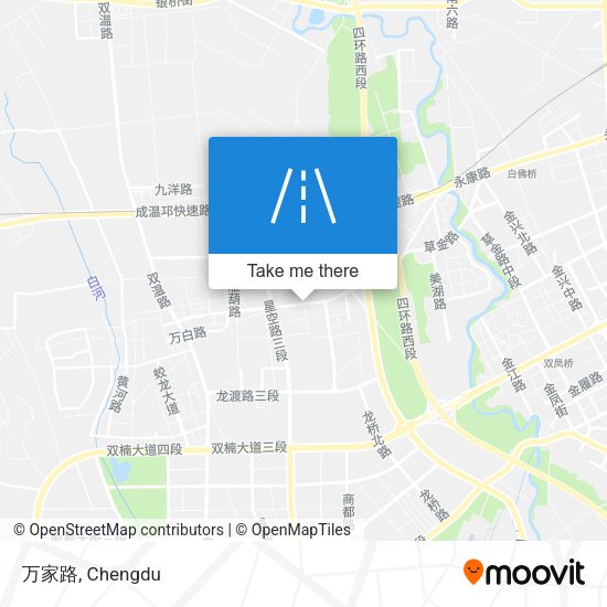 万家路 map