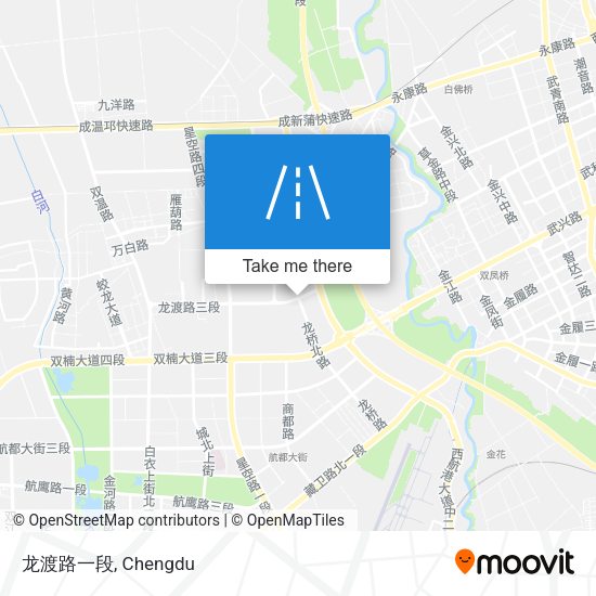 龙渡路一段 map