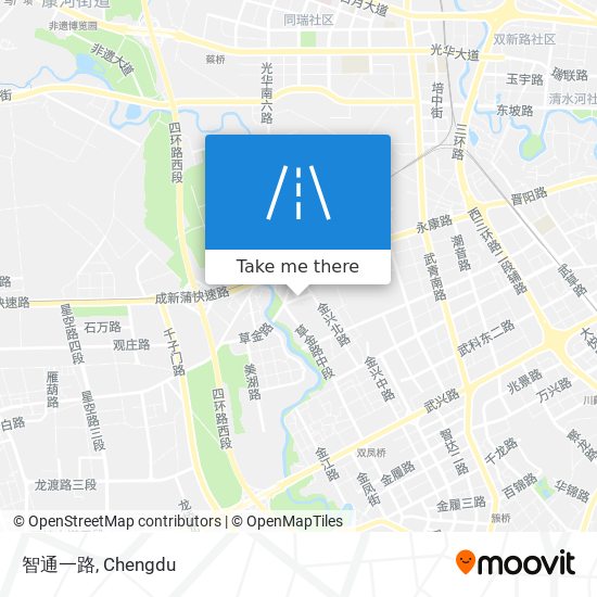 智通一路 map