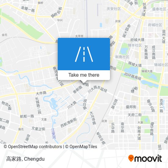 高家路 map