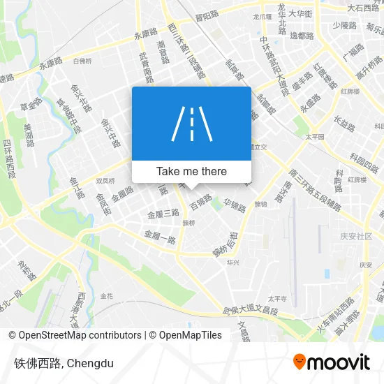 铁佛西路 map