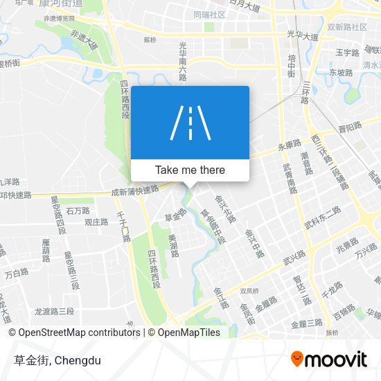 草金街 map