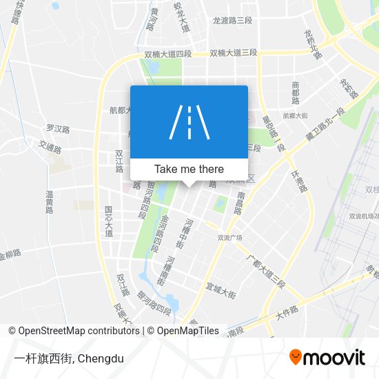 一杆旗西街 map