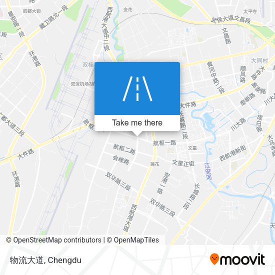 物流大道 map