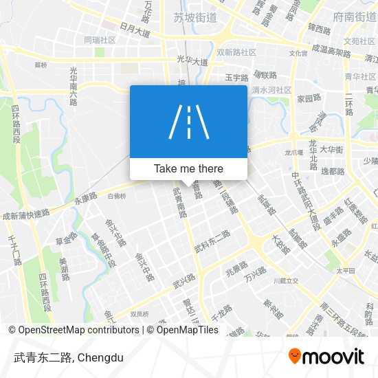 武青东二路 map