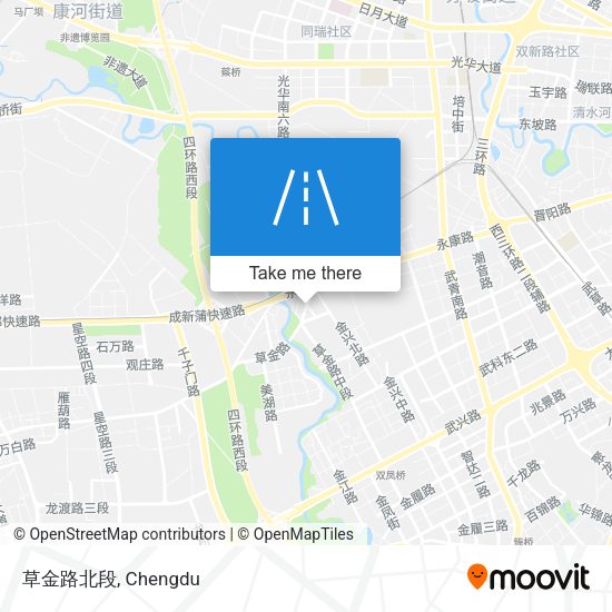草金路北段 map