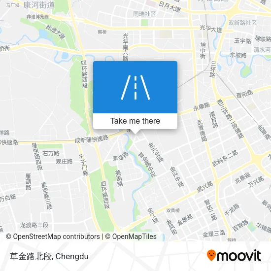 草金路北段 map