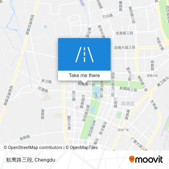航鹰路三段 map