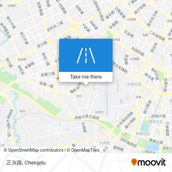 正兴路 map