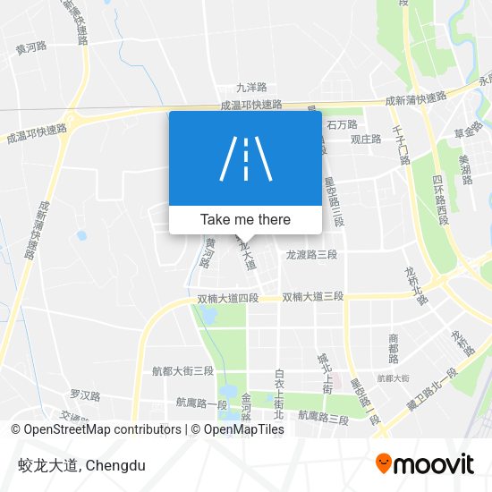 蛟龙大道 map