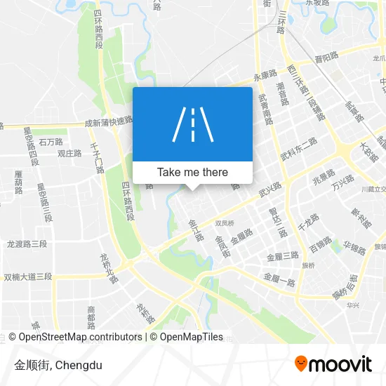 金顺街 map