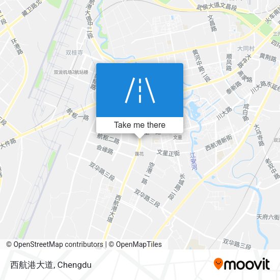 西航港大道 map
