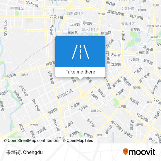 果堰街 map