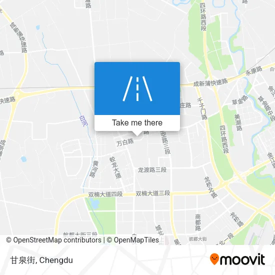 甘泉街 map