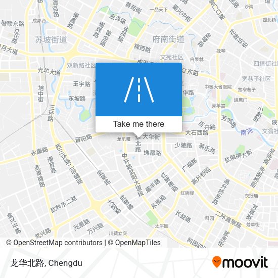 龙华北路 map