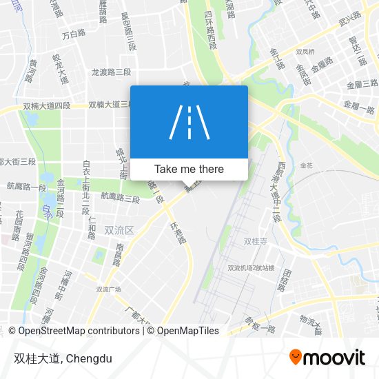 双桂大道 map