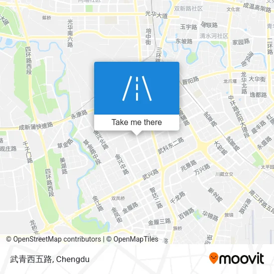 武青西五路 map
