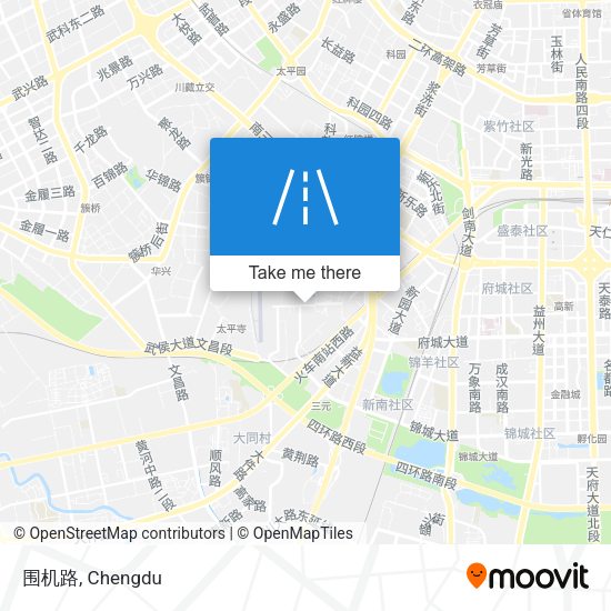 围机路 map