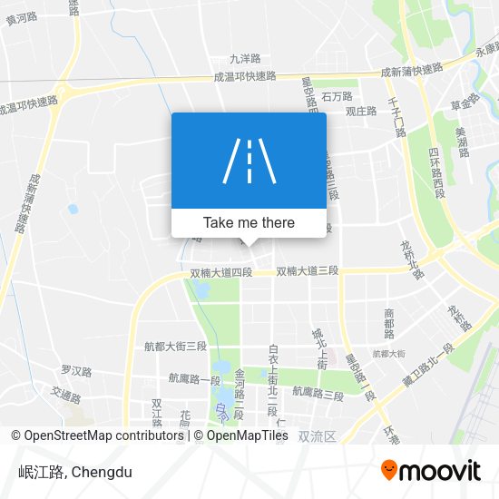 岷江路 map