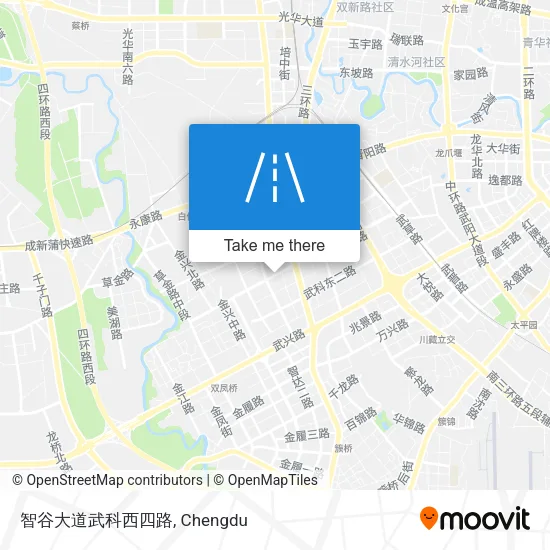 智谷大道武科西四路 map