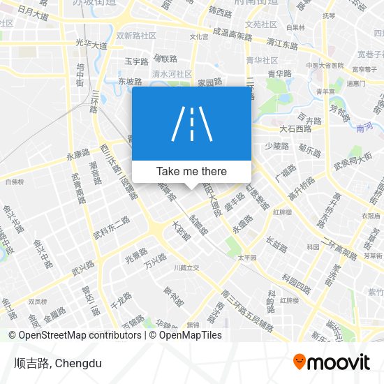 顺吉路 map