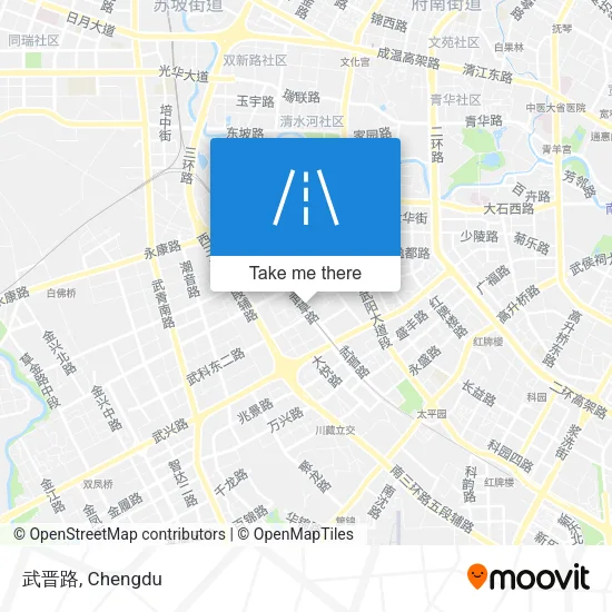 武晋路 map