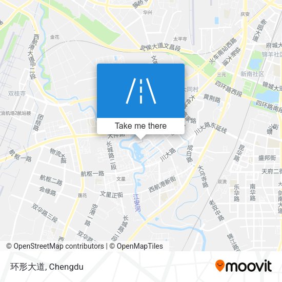 环形大道 map