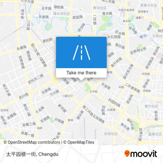 太平园横一街 map
