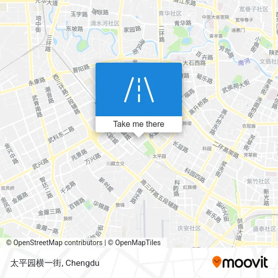 太平园横一街 map