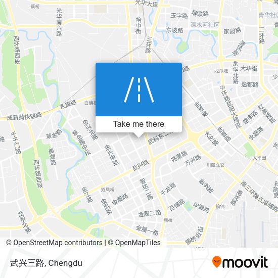 武兴三路 map